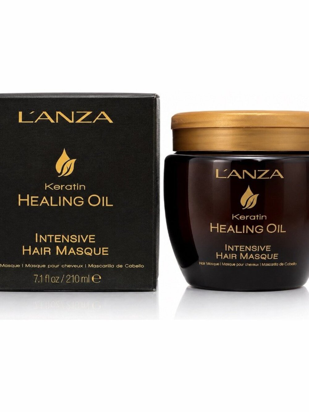 L’ANZA Keratin Healing Oil Intensive Hair Masque 7.1 fl oz / 210 ml